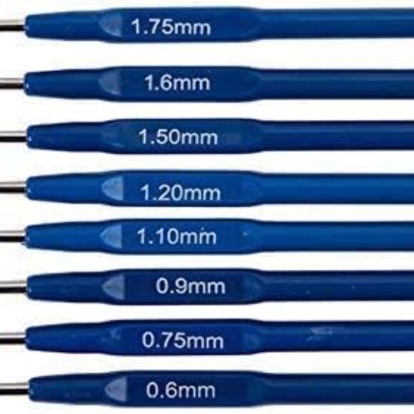 67 Pack Crochet Hooks Set,13 PCS 2mm(B)-10mm(N) Ergonomic Soft Grip Crochet Hand - Picture 3 of 8